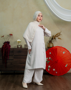 Orient Edit Cheongsam Long Tunic Stripe Set