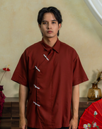 Orient Edit Men's Cheongsam Top