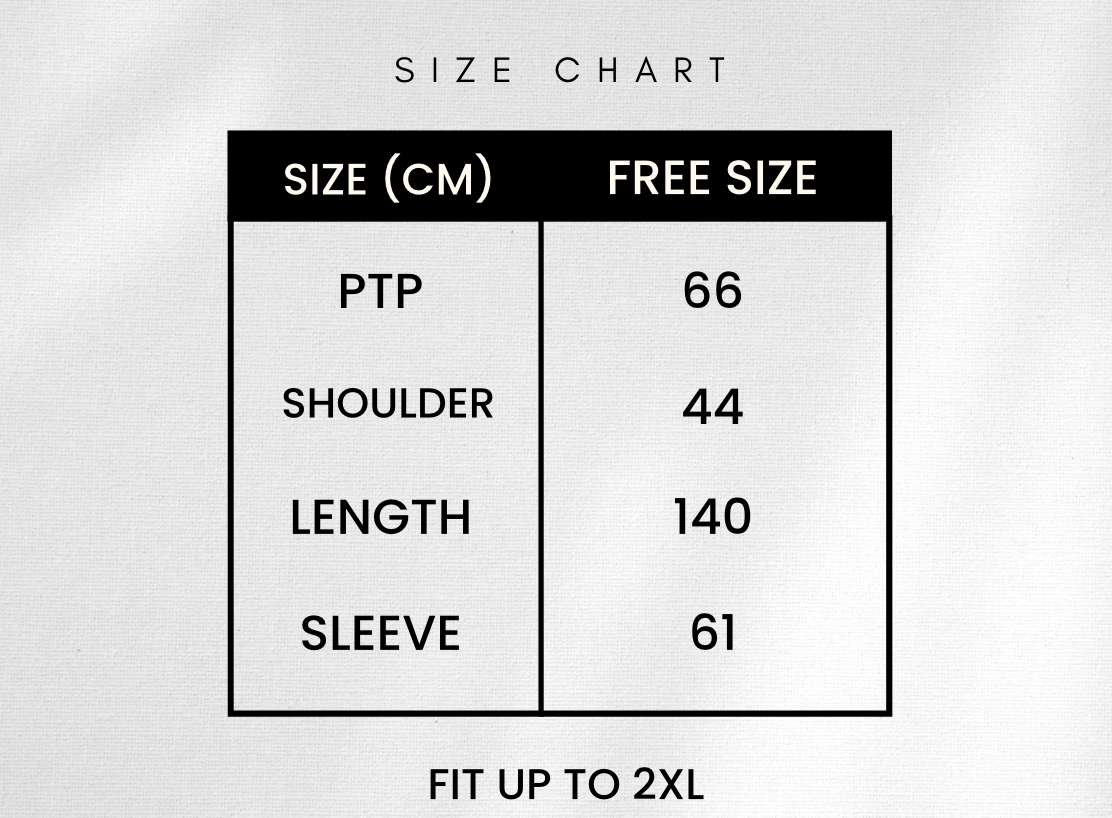 Minimalist Neoprene Abaya