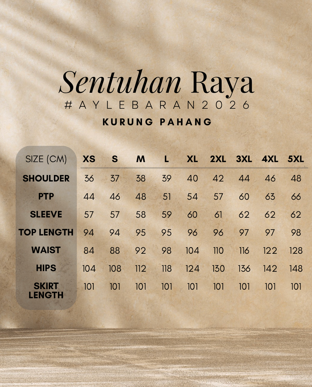 2026 Lebaran Embroidery Sequin Kurung