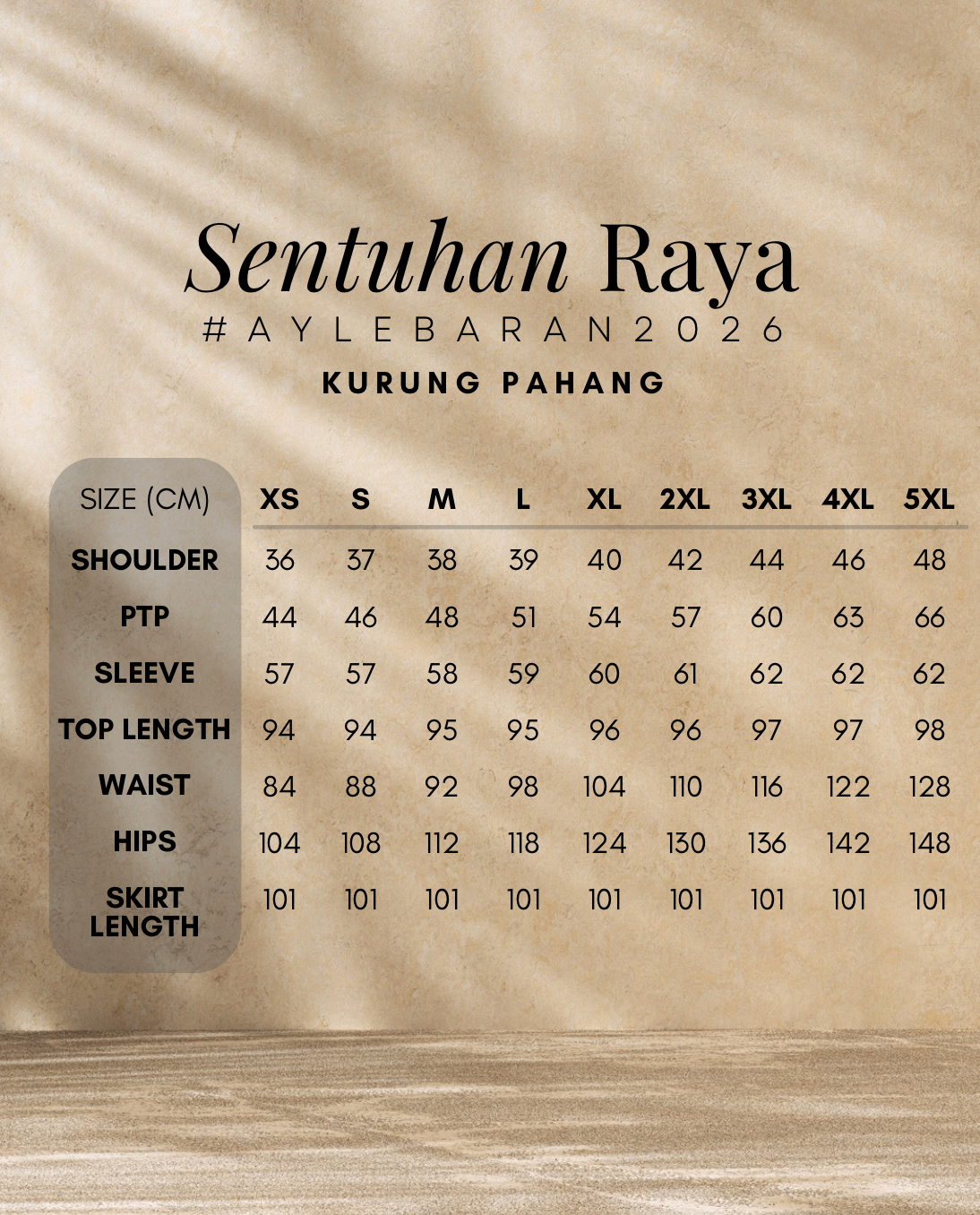 2026 Lebaran Embroidery Sequin Kurung