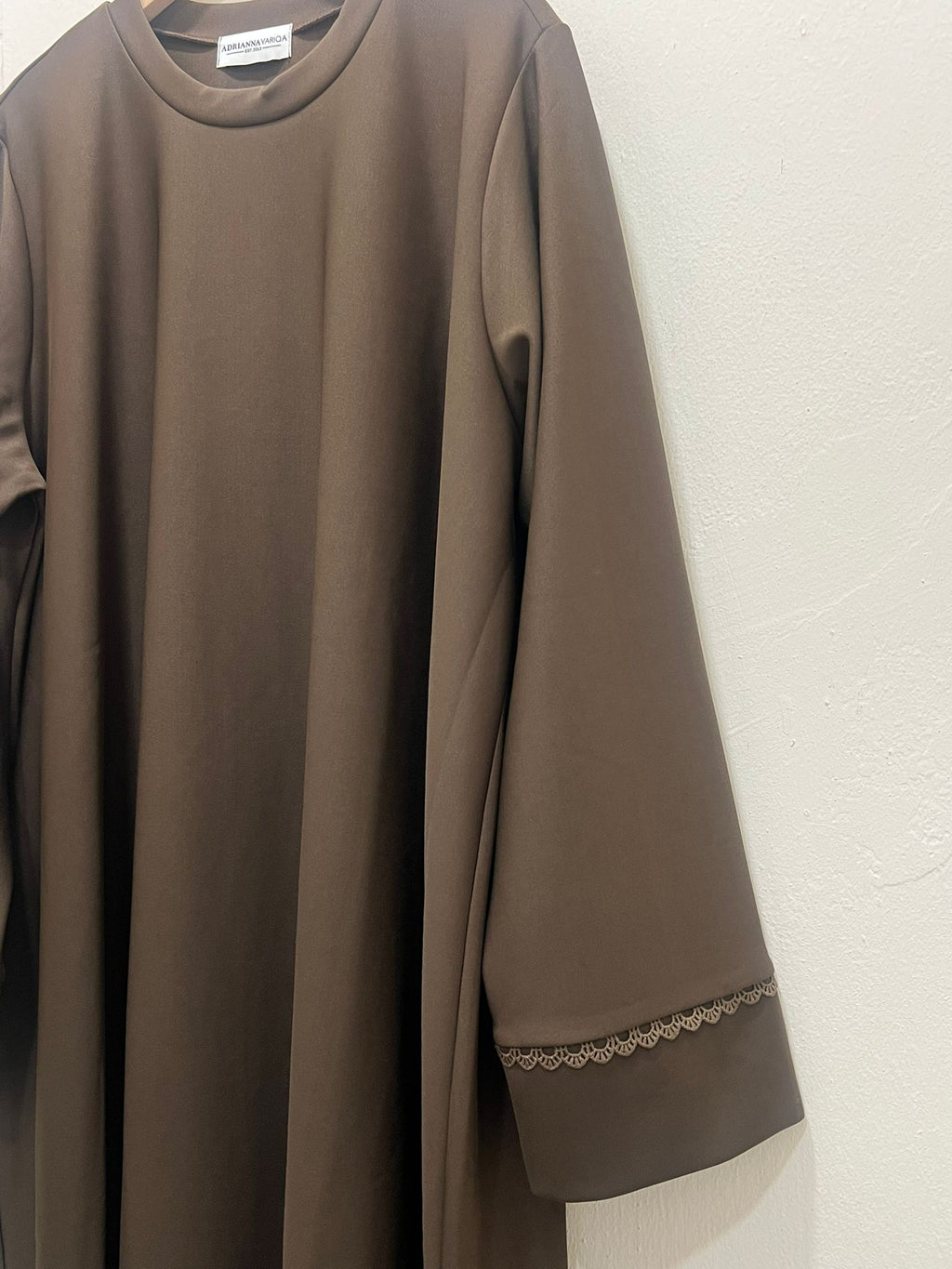Minimalist Neoprene Abaya