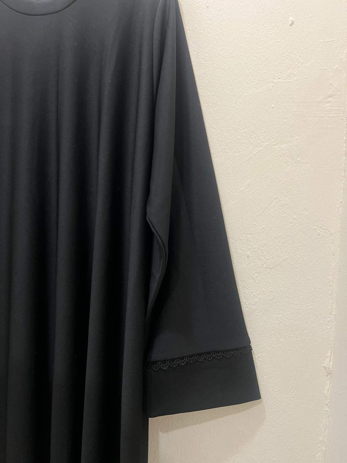 Minimalist Neoprene Abaya