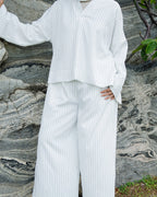 Vera Relaxed V-Neck Palazzo Set