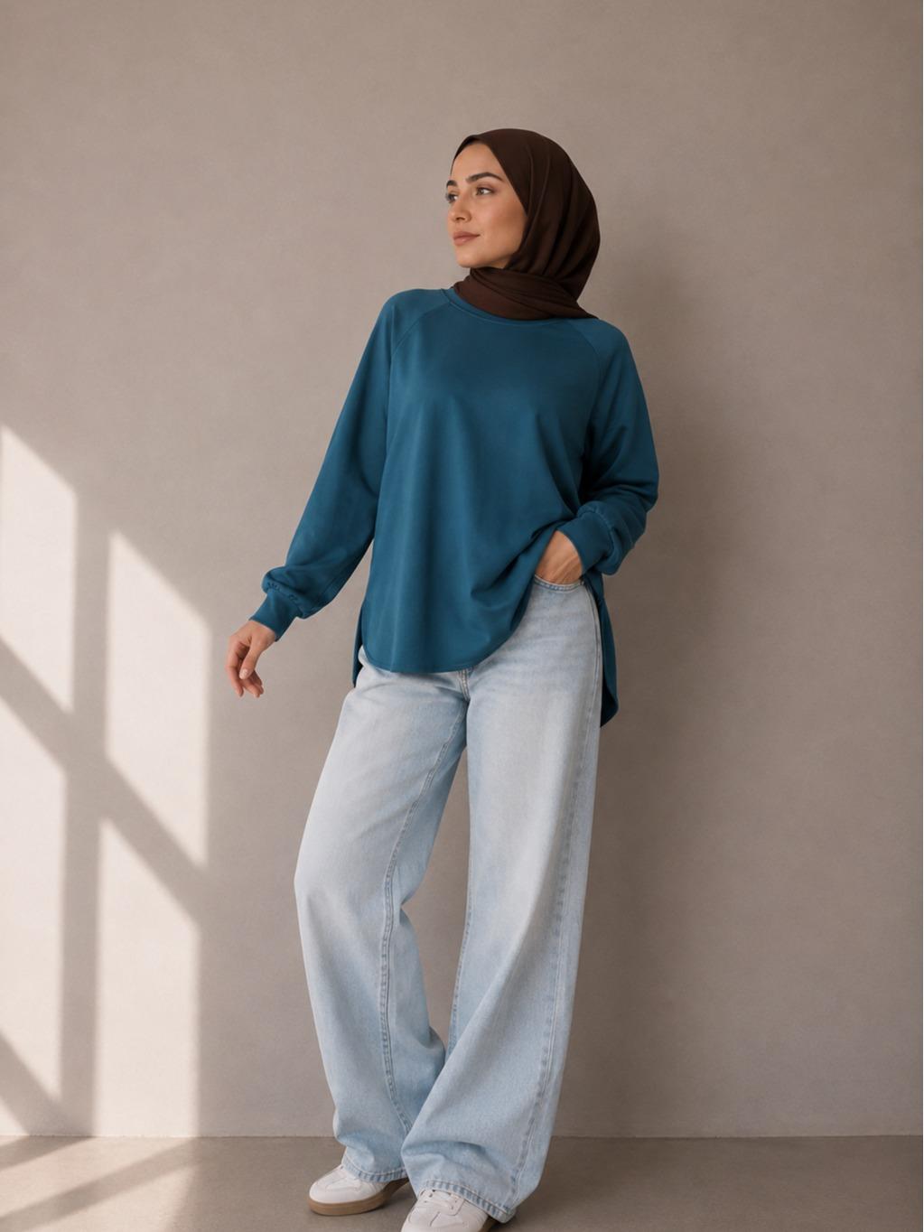 Curated Adrianna Yariqa Everyday Sweatshirt