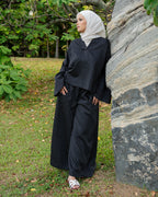 Vera Relaxed V-Neck Palazzo Set