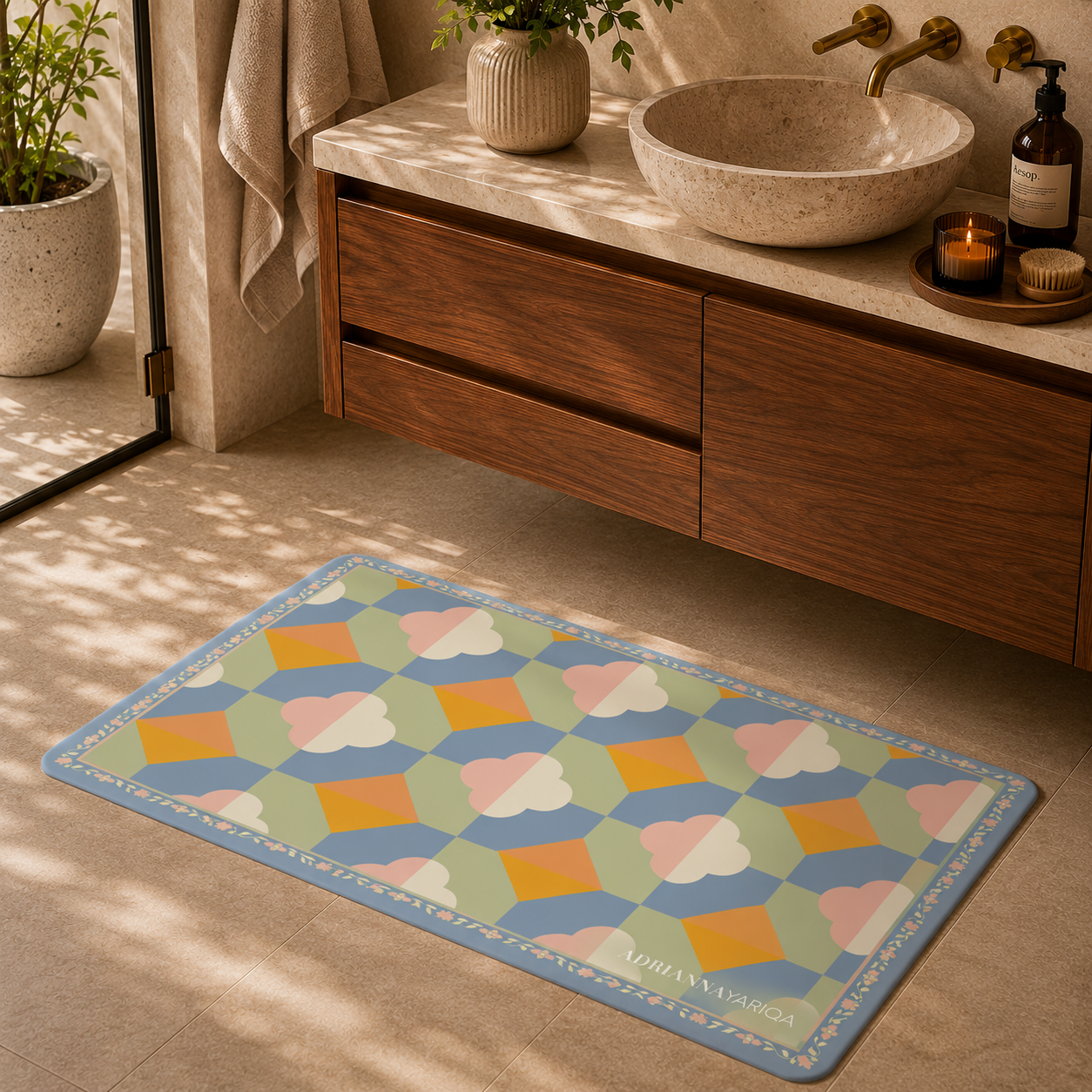 Artisan Rectangle Floor Mat
