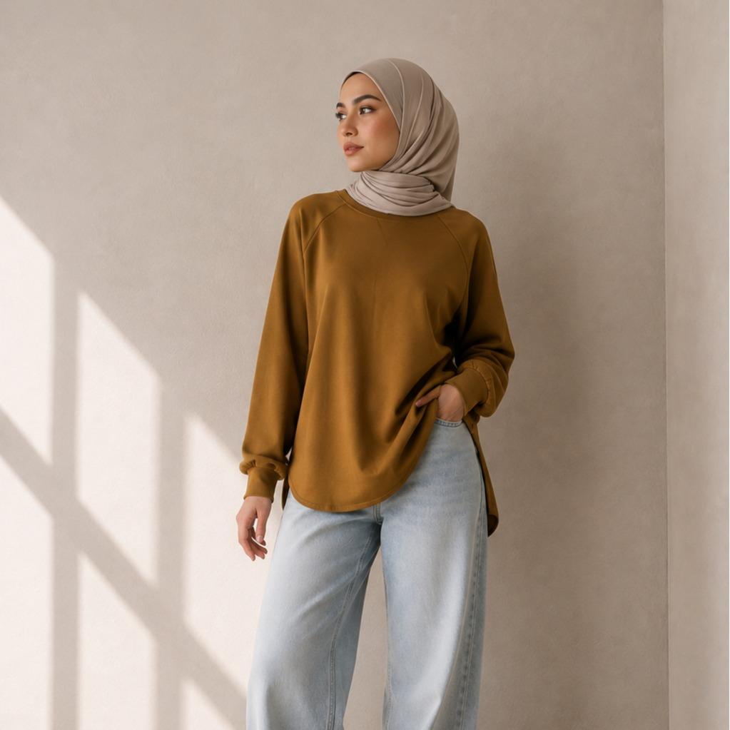 Curated Adrianna Yariqa Everyday Sweatshirt