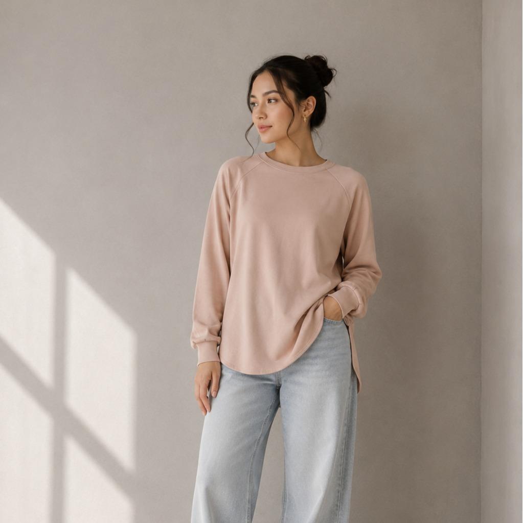 Curated Adrianna Yariqa Everyday Sweatshirt