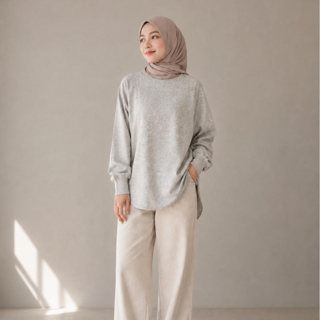 Curated Adrianna Yariqa Everyday Sweatshirt