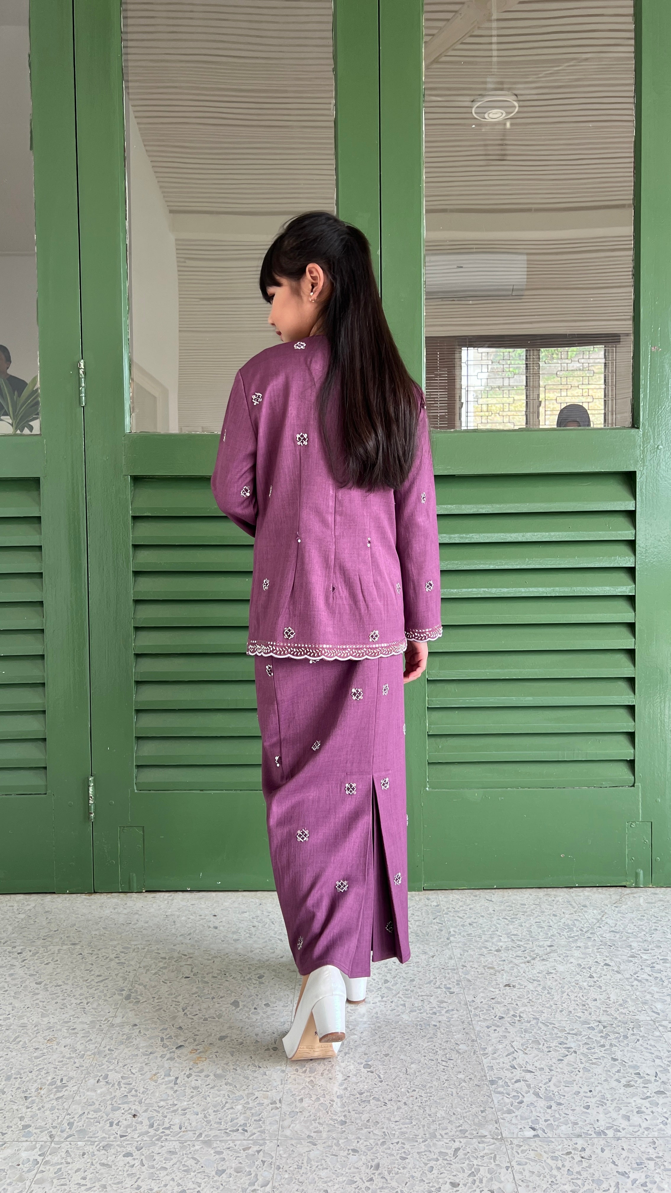 2026 Lebaran Kids Beaded Kurung