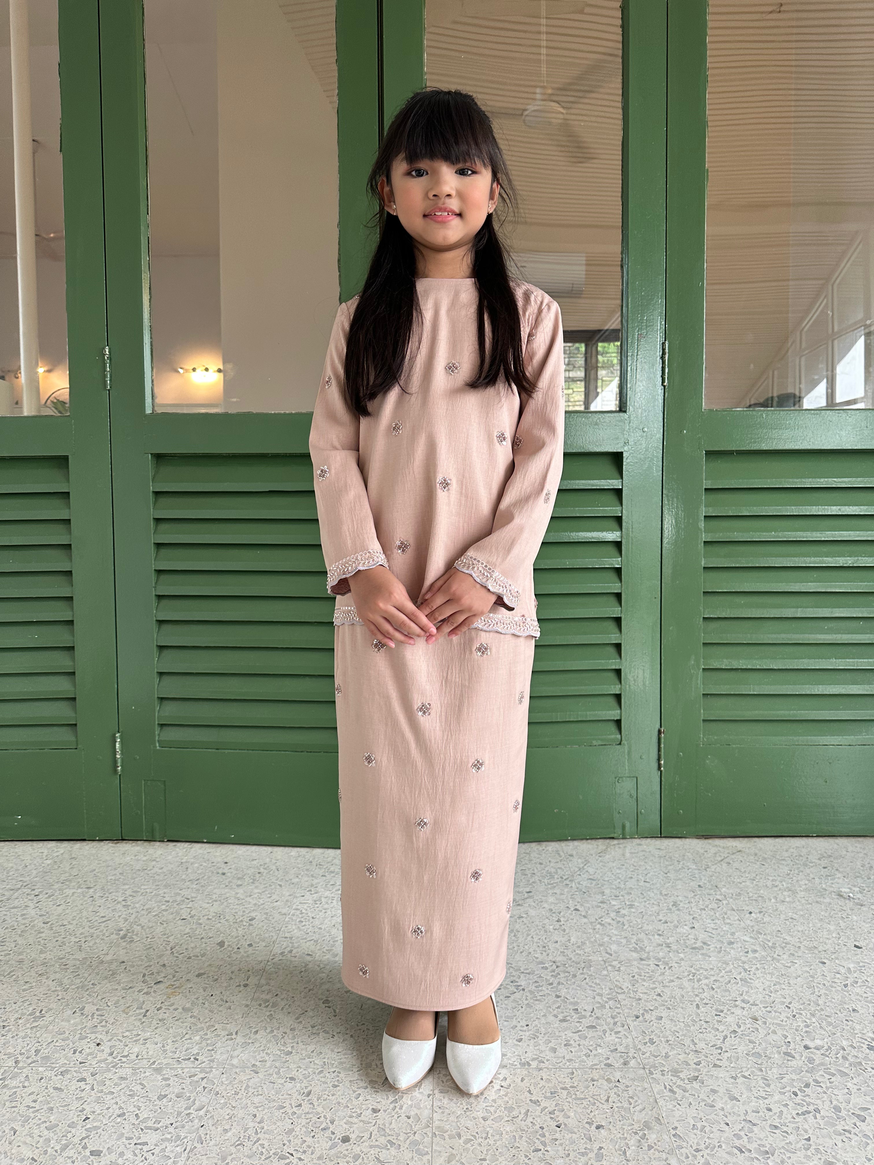 2026 Lebaran Kids Beaded Kurung