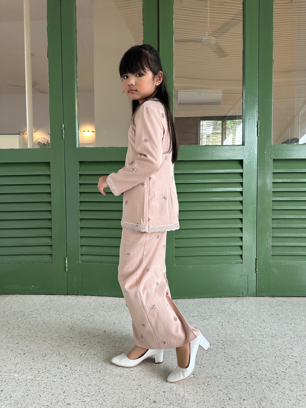 2026 Lebaran Kids Beaded Kurung