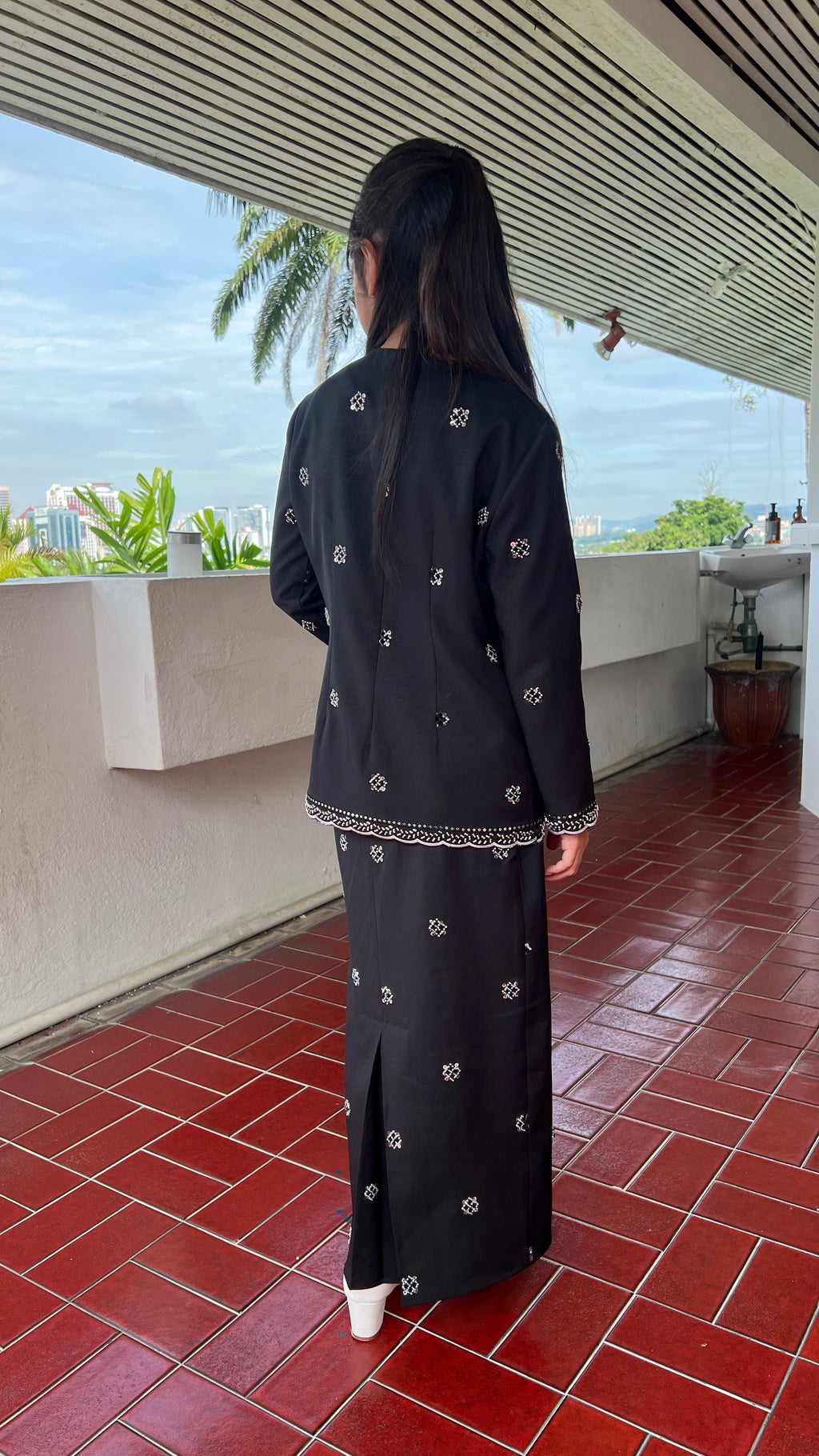 2026 Lebaran Kids Beaded Kurung