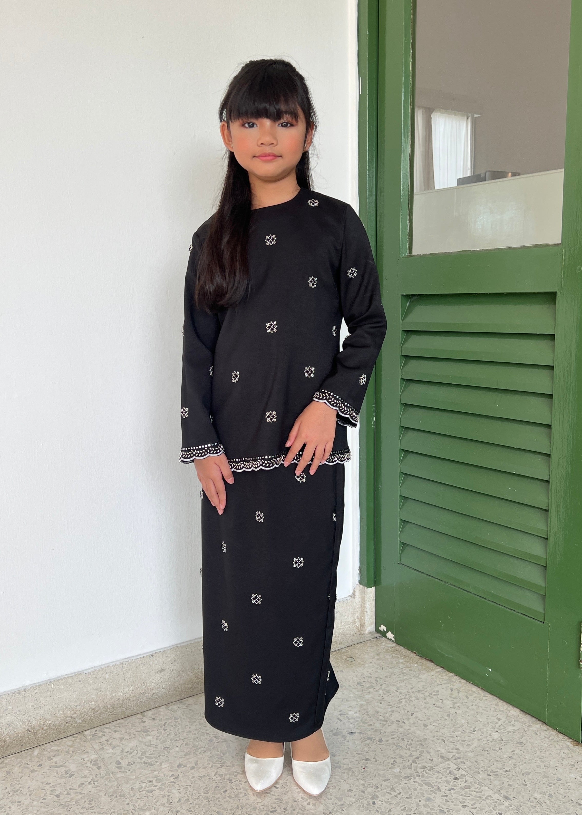 2026 Lebaran Kids Beaded Kurung