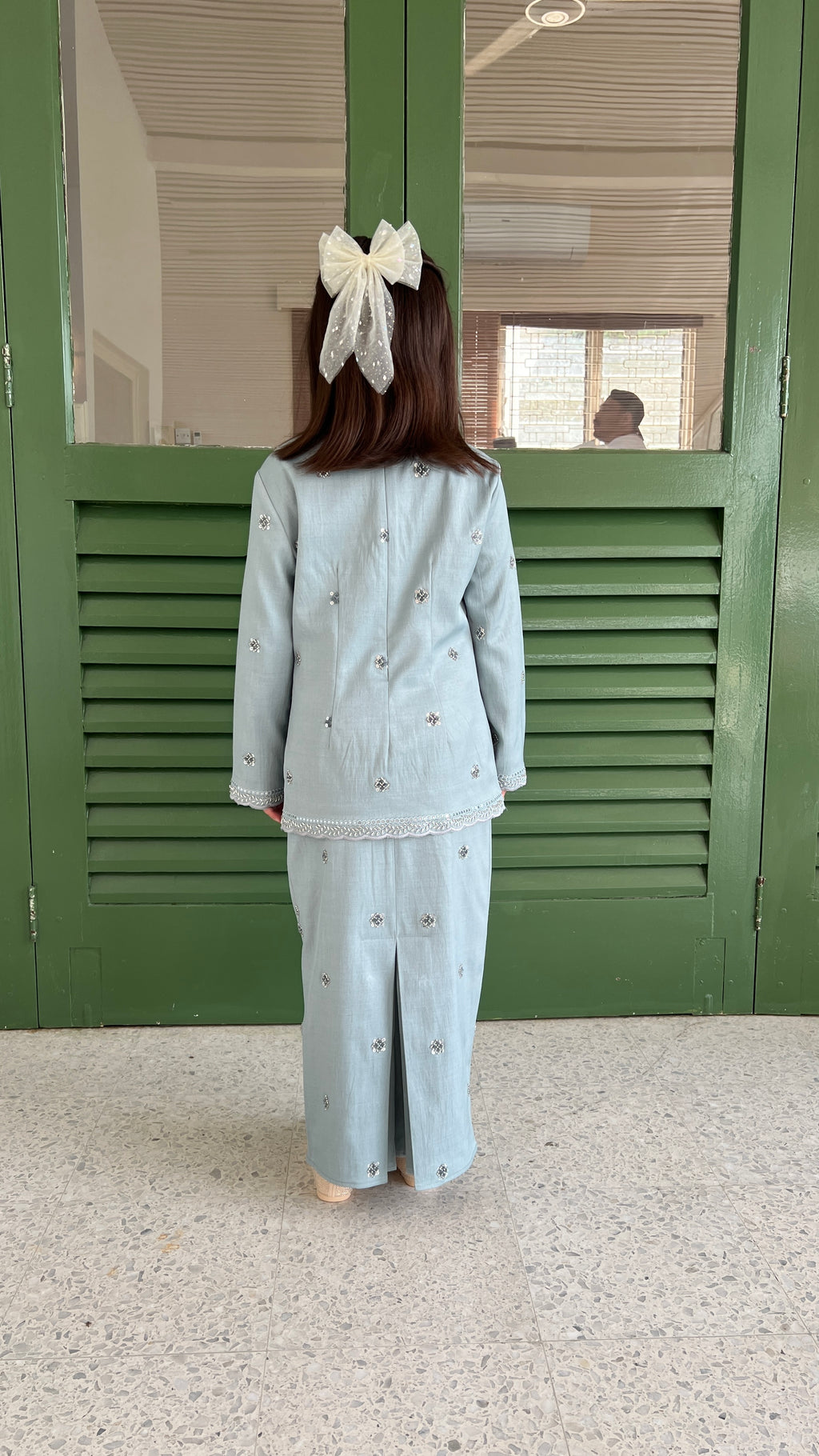 2026 Lebaran Kids Beaded Kurung