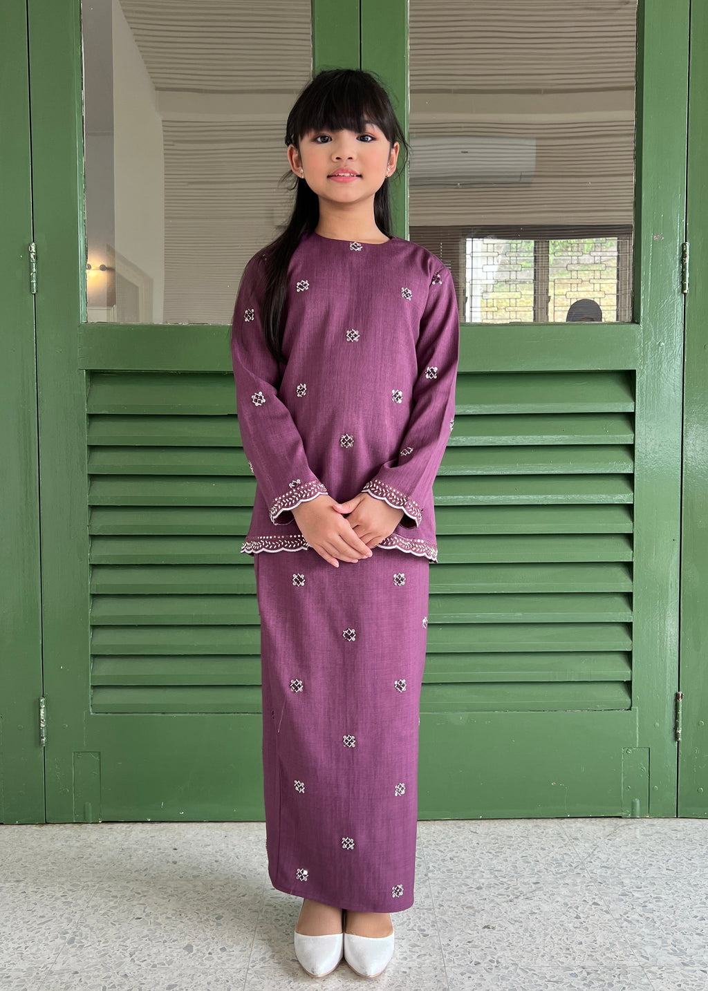 2026 Lebaran Kids Beaded Kurung