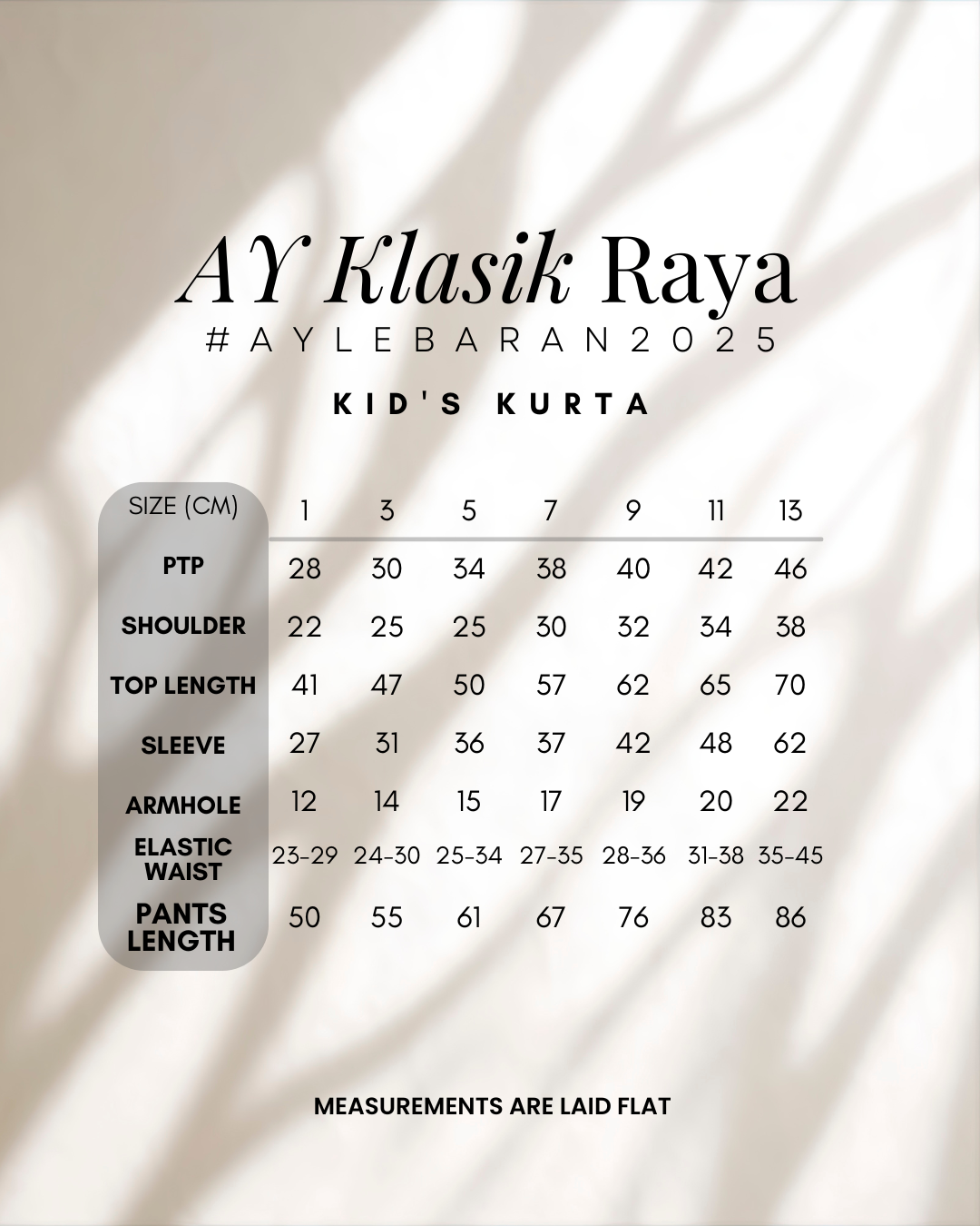 Klasik Raya 2025 Boy Printed Kurta Series