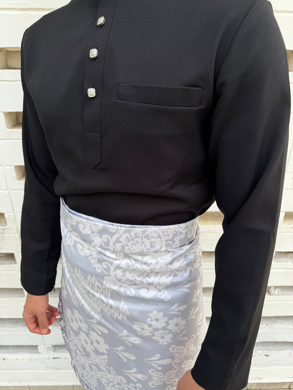 2026 Lebaran Baju Melayu Cekak Musang (Samping Not Included)
