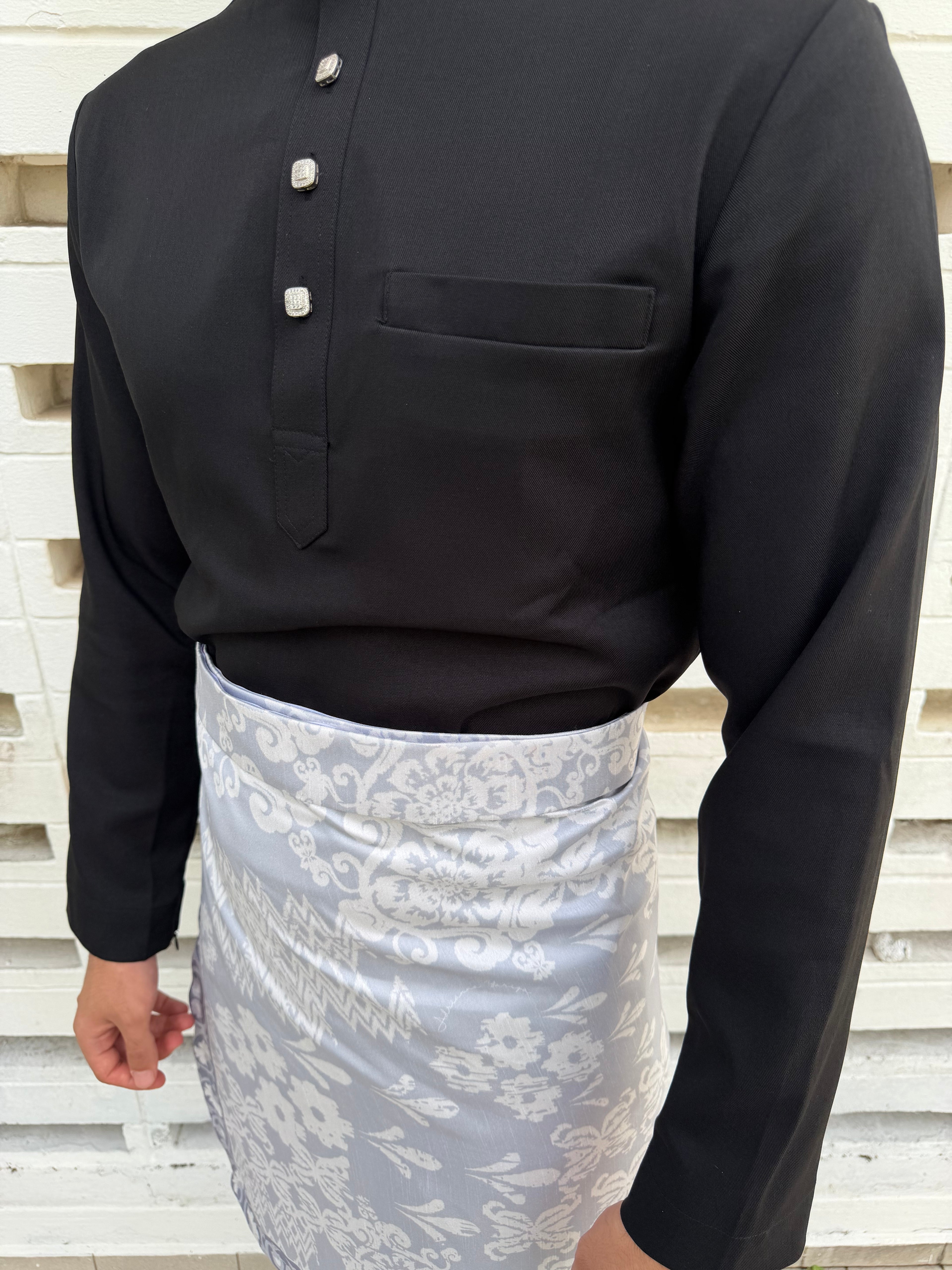 2026 Lebaran Baju Melayu Cekak Musang (Samping Not Included)