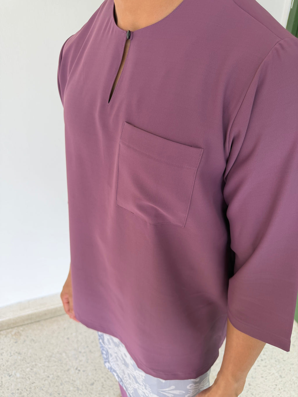 2026 Lebaran Baju Melayu Teluk Belanga (Samping Not Included)